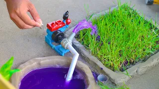 diy tractor mini diesel engine water pump science project | Mr Mini Toy | Part-6 | keepvilla