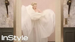 Amber Heard | 2019 Golden Globes Elevator | InStyle | #shorts