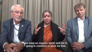 Monsanto On Trial - Video Message 🎦 from Dr. Vandana Shiva, Hans Herren & Andre Leu!