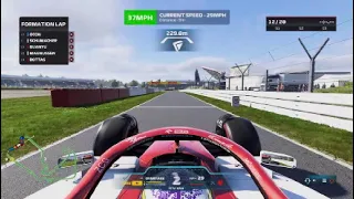 Trying To Enter The Pits During The Formation Lap In F1 22