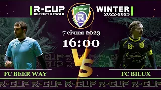 FC BEER WAY 1-2 FC BILUX    R-CUP WINTER 22'23' #STOPTHEWAR в м. Києві