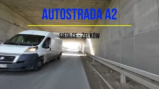 Autostrada A2 Siedlce-Rakowiec 30.03.2024