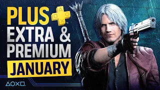 PlayStation Plus Extra & Premium - New Games January 2023