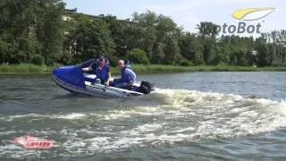 Тест на воде лодки Angler 335 XL с мотором Hidea 9.8