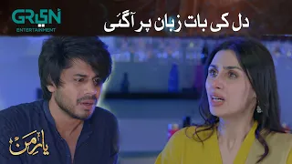 Dil ki Baat Zuban Par Aa Gayi | Best Moment l Yaar e Mann | Mashal Khan l Haris Waheed | Green TV