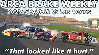 "That looked like it hurt." | ARCA Brake Weekly - Las Vegas