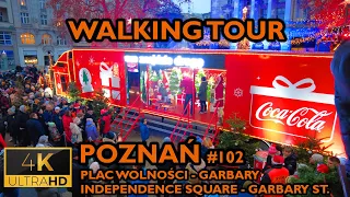 ⁴ᴷ⁶⁰ 🇵🇱 Poznan/Poland Walking Tour - #102 - Christmas Walk In Downtown (December 2022) [4K]