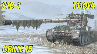 STB-1, Grille 15 & T110E4 ● WoT Blitz