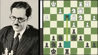 Kashdan's Immortal - Boris Siff vs Isaac Kashdan 1948
