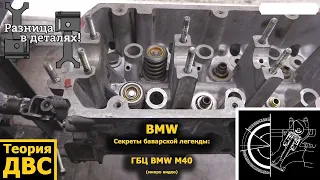 ГБЦ BMW M40 (микро видео)