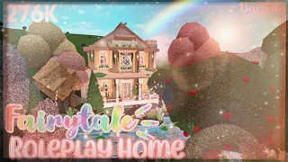 Fairytale roleplay home! || Bloxburg Speedbuild || Daisella ❀