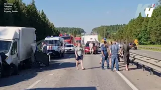 В смертельной аварии с фурой в Калужской области погиб человек