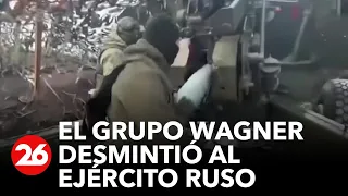 Grupo Wagner desmiente al ejército ruso: fuerzas ucranianas persisten en resistir en Bajmut