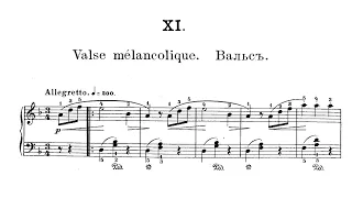 Samuel Maykapar - Valse Mélancolique Op. 16, No. 11