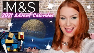 £300 M&S 2021 BEAUTY ADVENT CALENDAR UNBOXING - GET IT FOR £40 WITH OFFER !