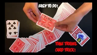 Time-Traveling Shocking Beginner Card Trick: Performance And Tutorial!