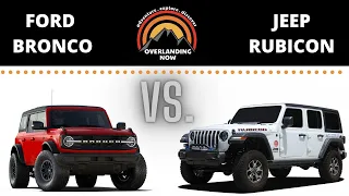 Ford Bronco VS Jeep Rubicon | Did Jeep Do What I Think They Did!?