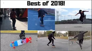 Best of 2018 | Longboard freestyle & dance