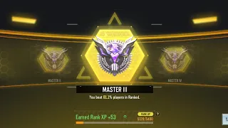 CodM (Got out of Master II finally!)