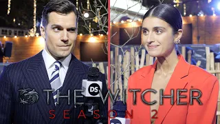 Henry Cavill , Anya Chalotra , Freya Allan  & Joey Batey on Team Yennefer or Triss? | The Witcher