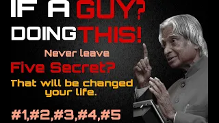 If A Guy Doing || This Then Never Leave This Guy || Best Motivation Quotes || Dr. APJ Abdul Kalam ||