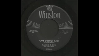 Darrell Rhodes - Four O'Clock Baby - Rockabilly 45