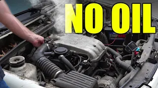 Can an Engine Run with No Oil?