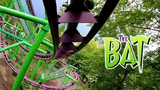 The Bat 4K Front Seat POV - Lagoon Amusement Park