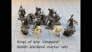 Mantic- Kings of War: Vanguard Goblin warband starter box!