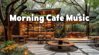 Good Mood All Day with Bossa Nova Music in the Garden Cafe Ambience | Positive Bossa Nova to Relax