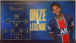 Le onze de légende de Neymar Jr  📋