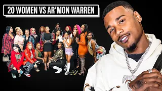 20 WOMEN VS 1 MALE R&B SINGER : AR'MON WARREN