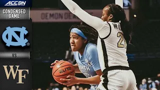 North Carolina vs. Wake Forest Condensed Game | 2021-22 ACC Women’s Basketball