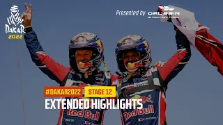 Extended highlights of the day presented by Gaussin - Stage 12 - #Dakar2022