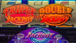 Classic Old School Triple Jackpot Double 3 Reel Slot