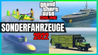 Sonderfahrzeuge in GTA 2022 - GTA 5 Online Deutsch