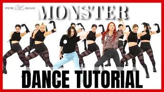 Red Velvet - IRENE & SEULGI 'Monster' Dance Practice Mirrored Tutorial (SLOWED)