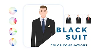 Master the Black Suit in Under 4 Minutes: Color Combinations with Shirts and Ties