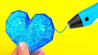 COSAS INCREÍBLES QUE PUEDES HACER CON UN BOLÍGRAFO 3D