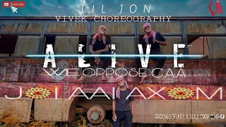 Lil jon, offeset, 2 chainz - alive(official) music video) (dance cover) //vivek choreography//