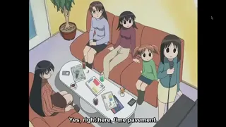 Azumanga Daioh - Karaoke Scene (Time Pavement)