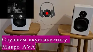 Слушаем акустику микро AVA от Алексея Александрова (исключительно басовые треки)