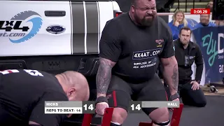 4x4 TRUCK DEADLIFT battle - Felix, Hicks & Hall