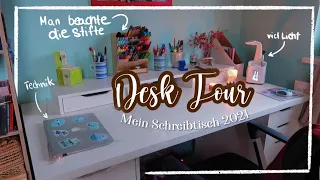 Desk Tour 2021 | Mein Schreibtisch!