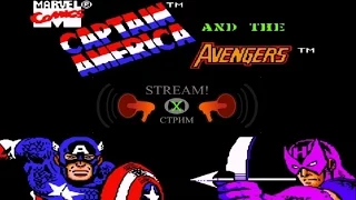 Captain America and the Avengers прохождение 100% | Игра на (Dendy, Nes, Famicom, 8 bit) 1991 cтрим