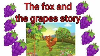 The fox and the grapes l English bedtime stories l children stories in English l Moral stories l