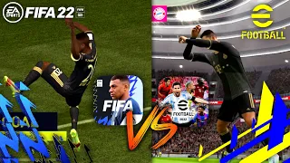 EFOOTBALL 2022 vs FIFA 22 🤯 which is better? LETS FIND OUT!🔥