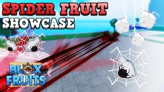 NEW SPIDER FRUIT V1 & V2 SHOWCASE! (STRING REWORK) 🕷🕸 | Blox Fruits