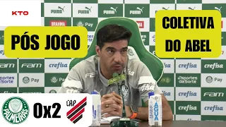 COLETIVA DO ABEL E PÓS JOGO - PALMEIRAS 0 X 2 ATHLÉTICO PR