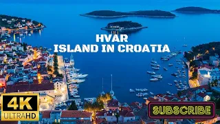 Hvar Most Amazing 4k Drone Footage Island in Croatia